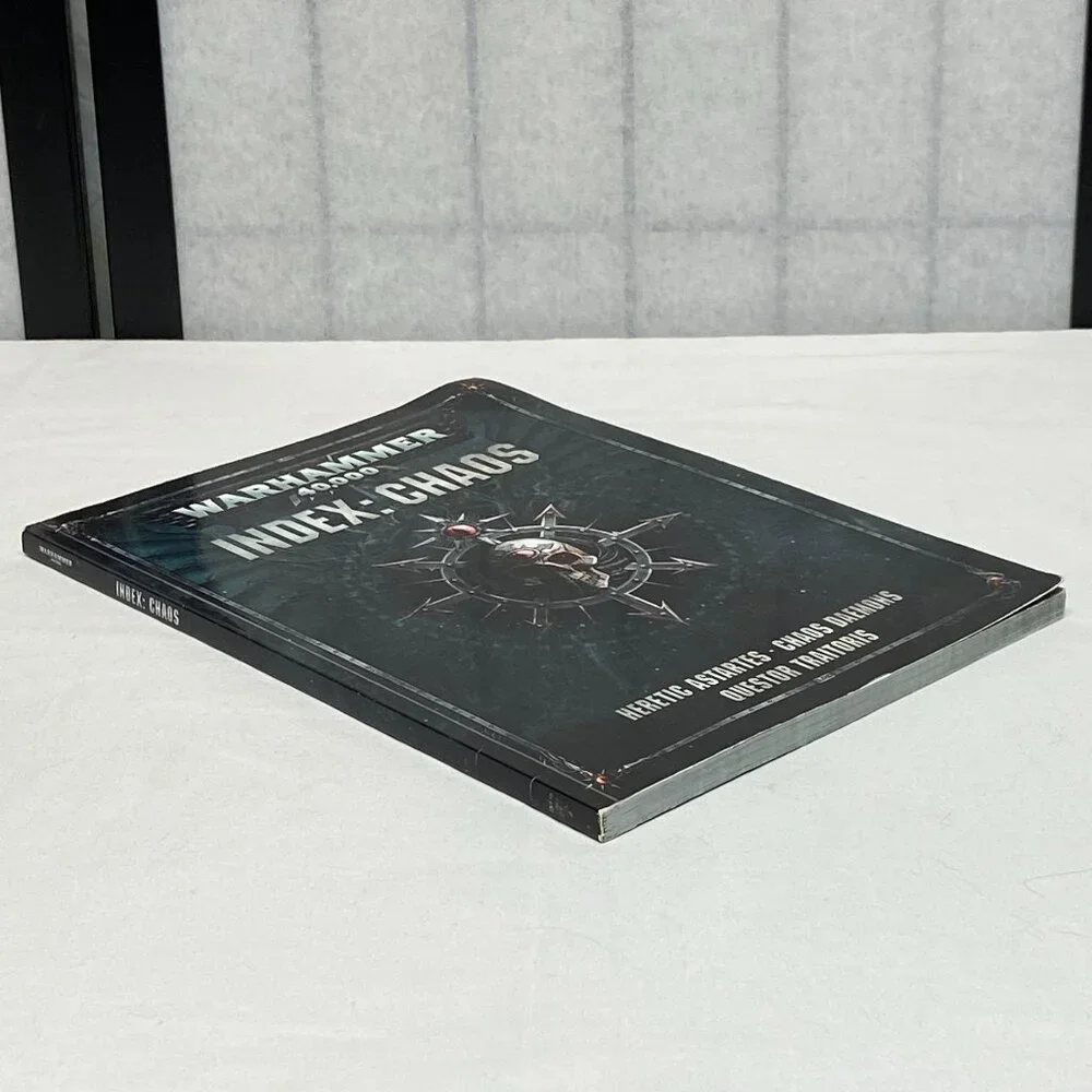 Warhammer 40K Index Chaos Heretic Astartes Daemons Book Rare Wargame Guide